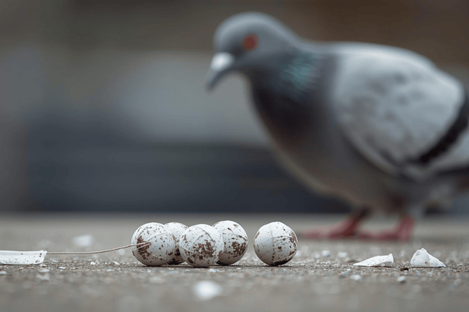 Les boules à mites repoussent-elles les pigeons ?