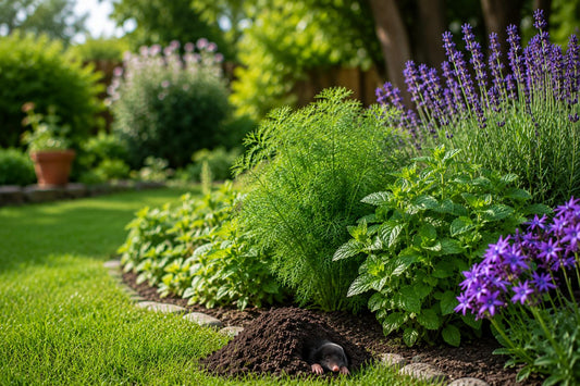 Plantes qui repoussent les taupes